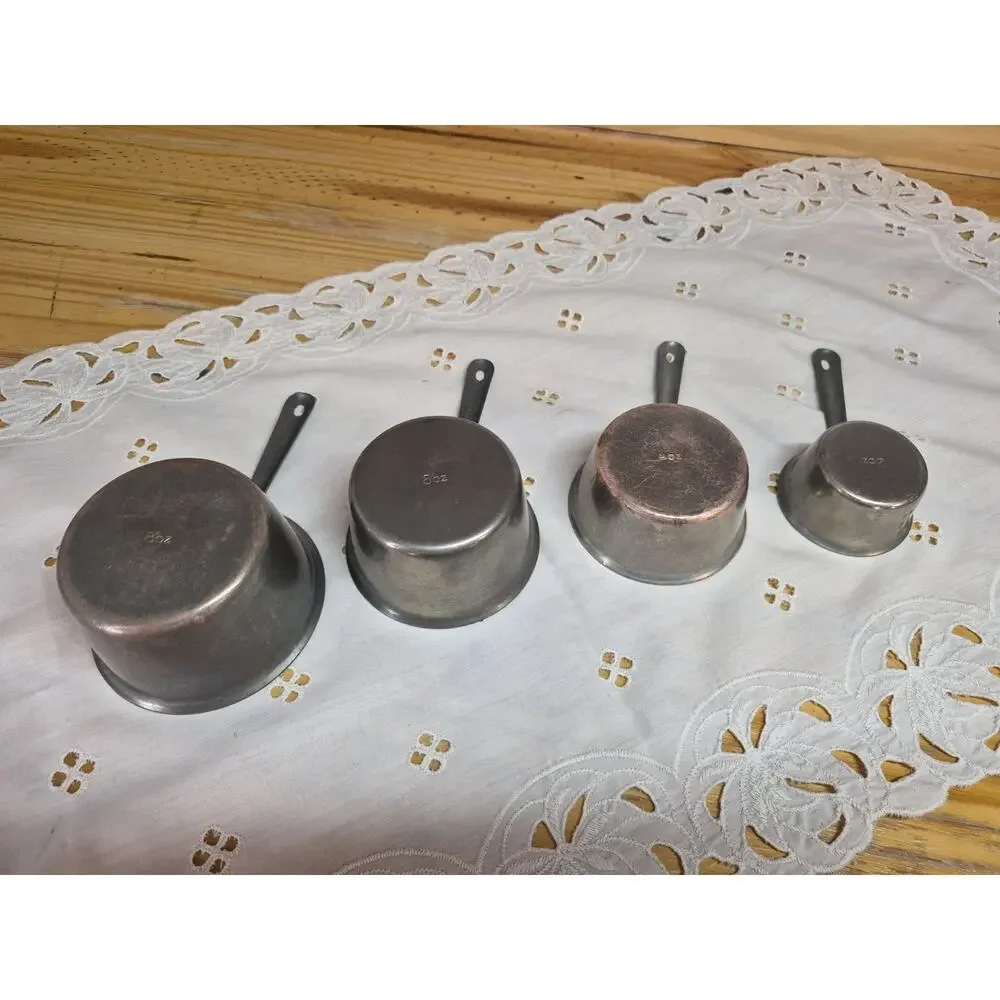 Tagus Portugal Stainless Steel Measuring Cups Set 4-piece Set